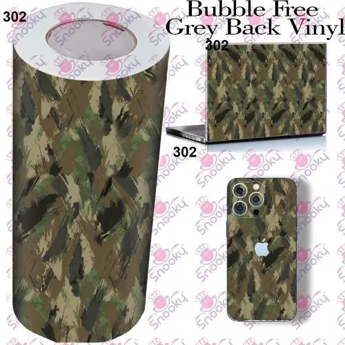 Military camo Printed Wrapping Skin Roll