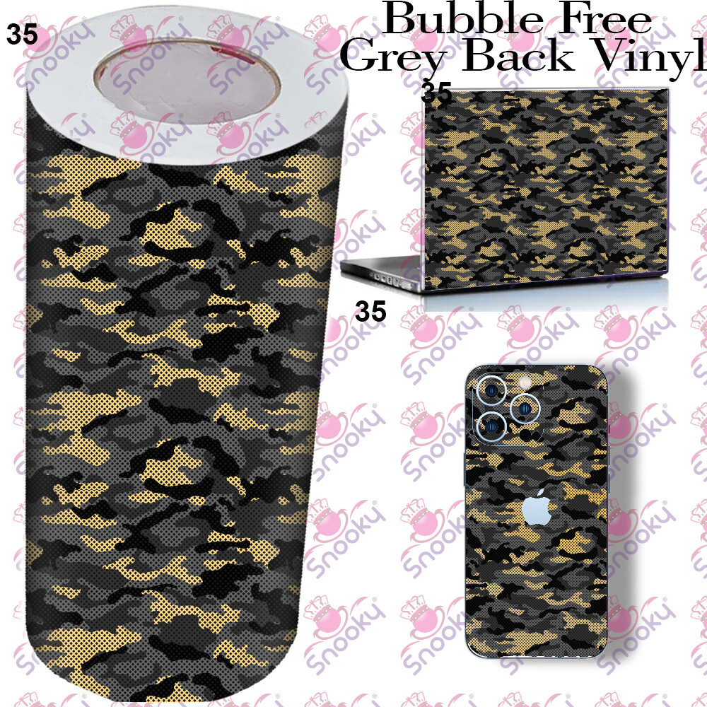 Doted Camo Printed Wrapping Skin Roll